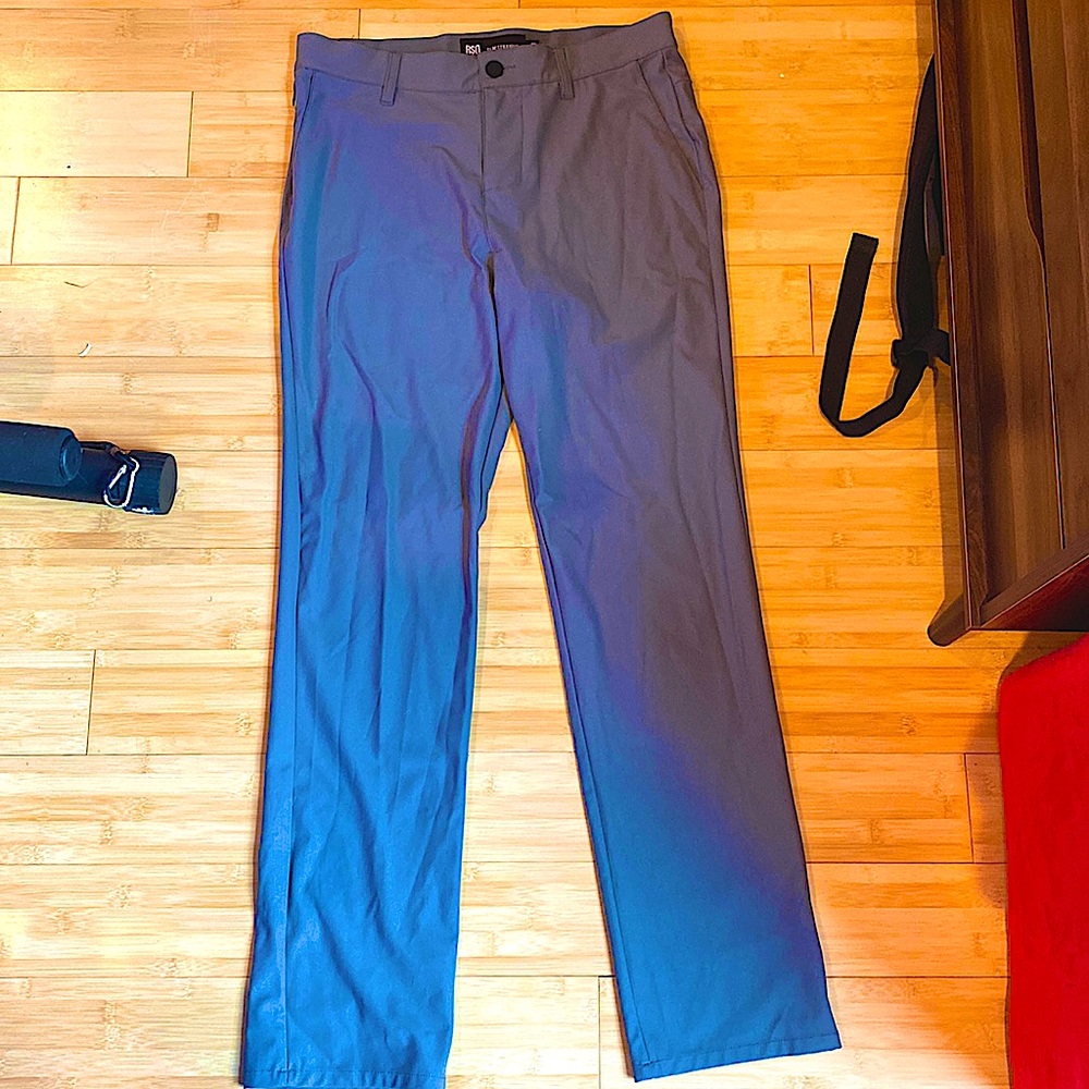 RSQ, Gray, 29x32, Slim Straight Fit, Dress Pant